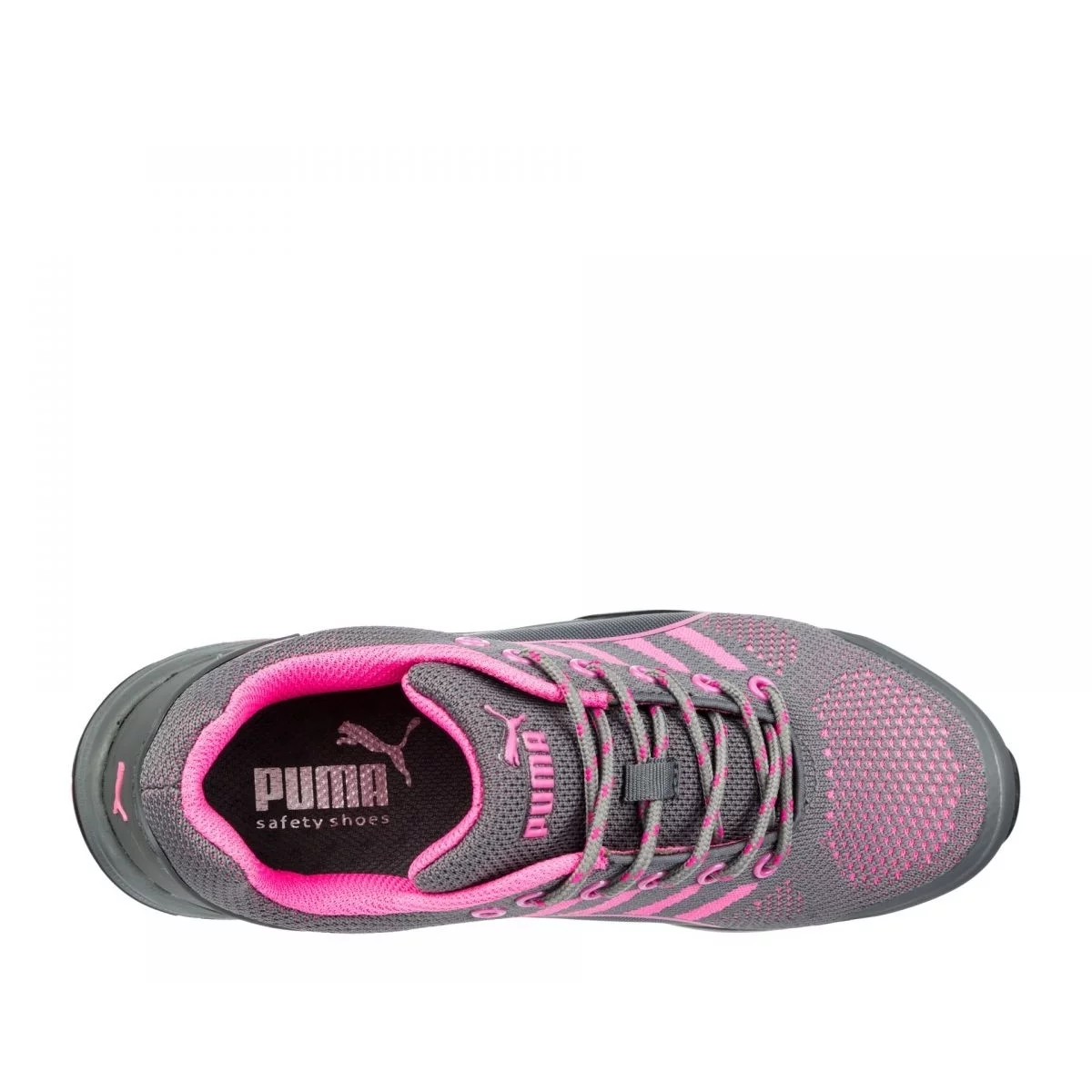Puma Safety Women's Celerity 642915 Pink Steel Toe Knit Safety Shoe