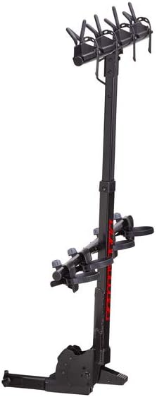 YAKIMA, Hangover Vertical Hitch Rack for Suspension Fork Bikes, 6 Bike