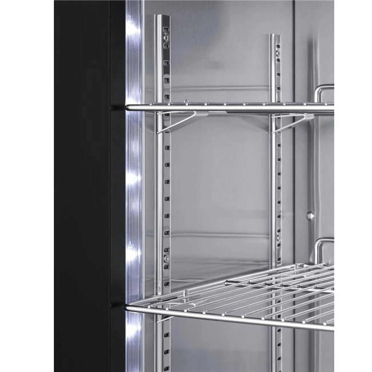 Summit Asdg2411 24" Wide 3.25 Cu. Ft. Compact Freezerless Refrigerator - Stainless Steel