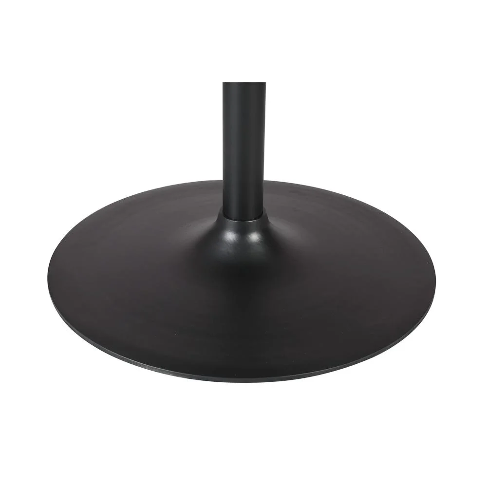 Jofran Rowan 42" Modern Luxury Pedestal Round Marble Dining Table