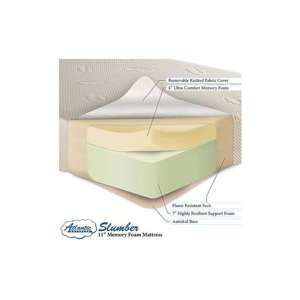 Atlantic Furniture Classic Pocketed Coil 6 inch Twin Mattress