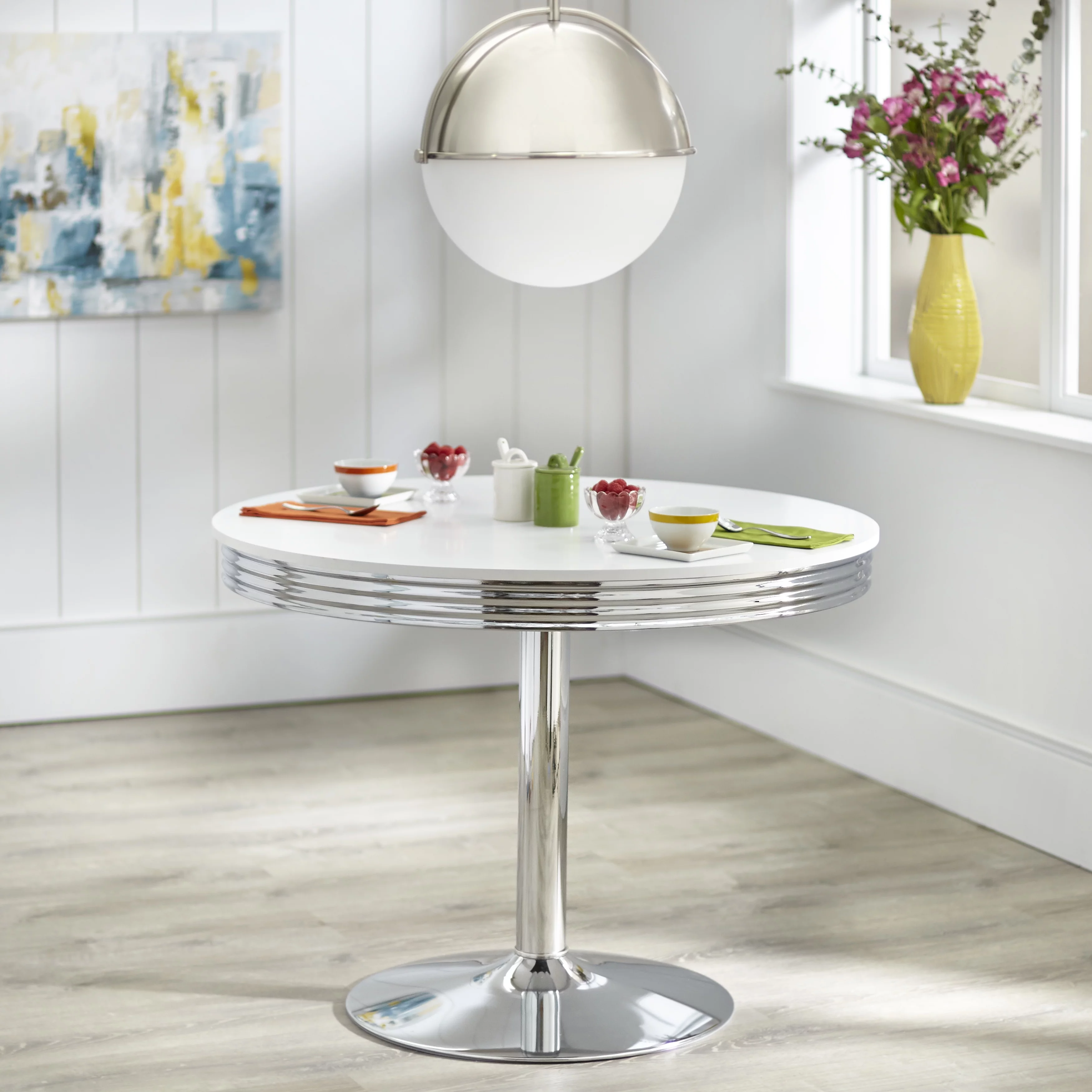 Raleigh Retro Dining Chair, Multiple Colors