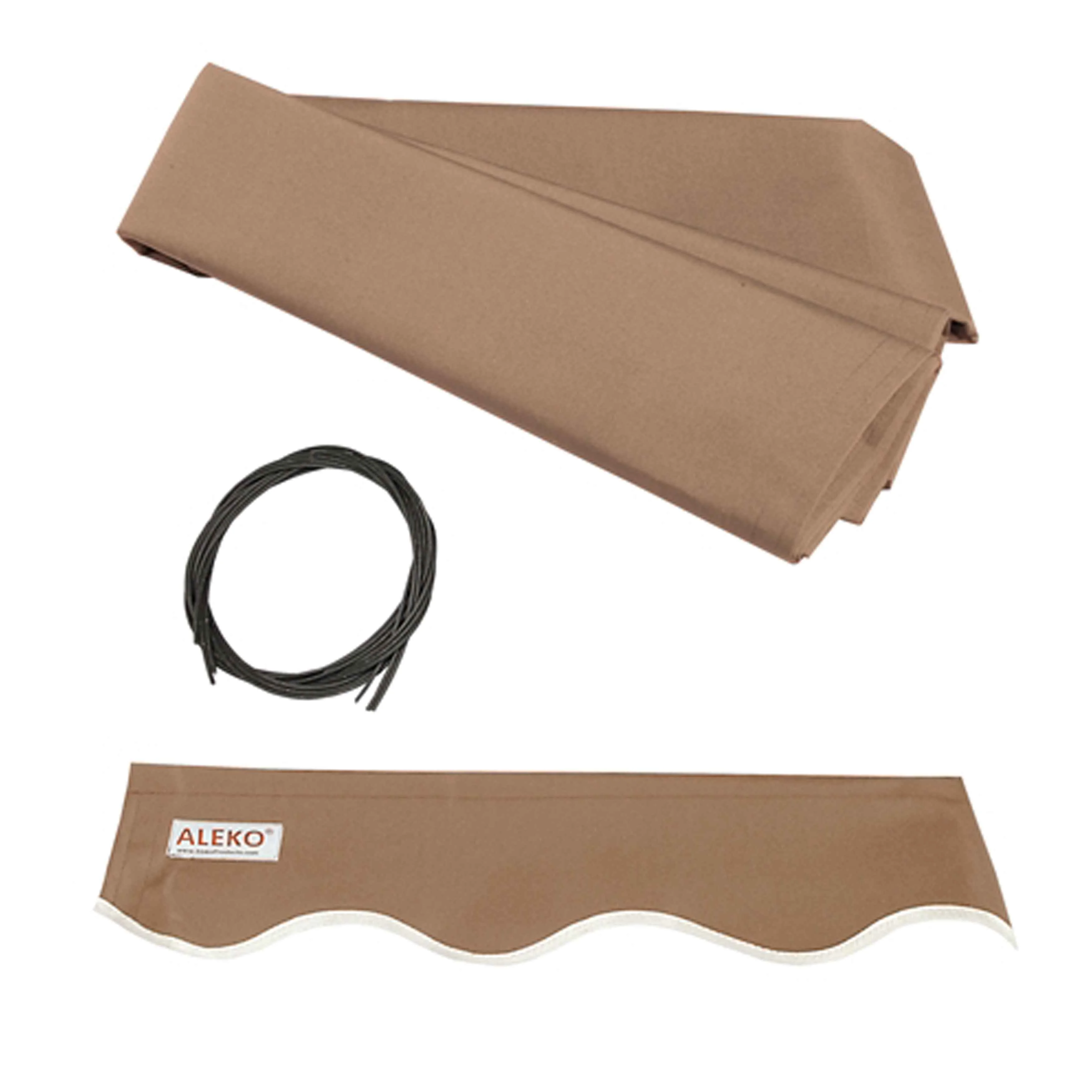 ALEKO 13' x 10'  Sand Retractable Patio Awning Canopy