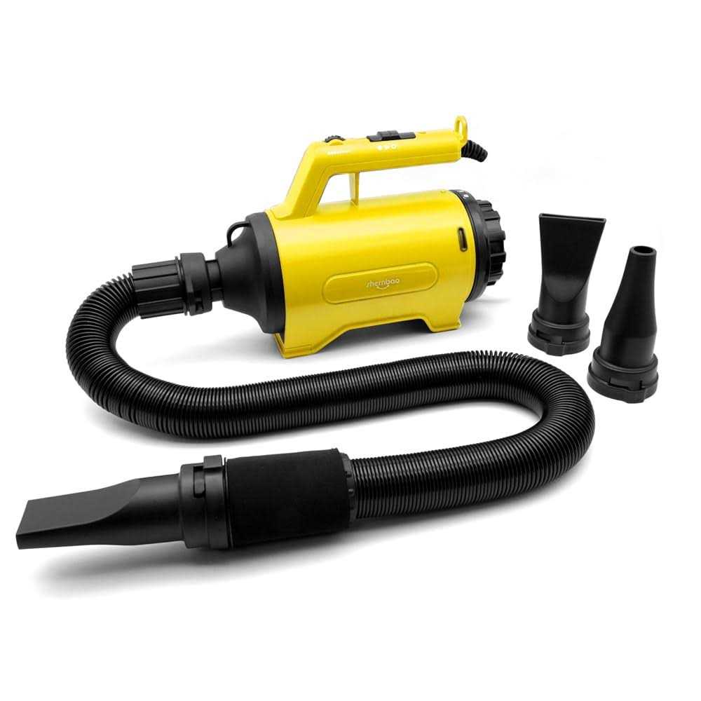 shernbao Dog Dryer High Velocity Professional Dog/Pet Grooming Force Hair Dryer/Blower - Pet Supplies online store