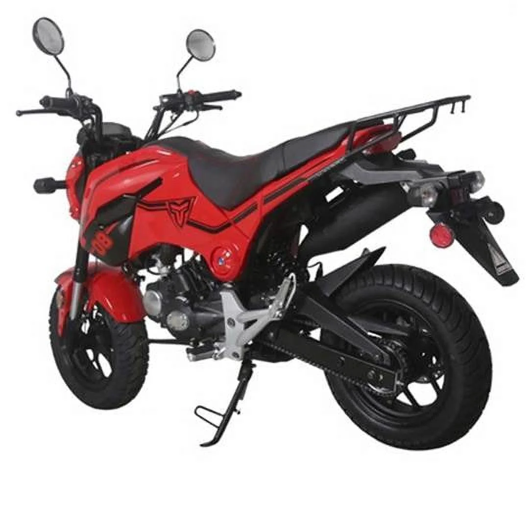 HHH TAO HELLCAT 125cc Motorcycle Bike 125 Dirt Bike 125cc Street Motorcycle Gas Bike Adults Dirtbike | Sporty RED