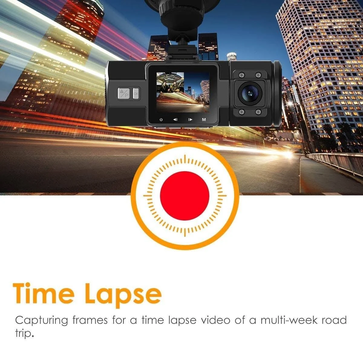 Vantrue N2 Pro Uber Dual 1080p Dash Cam , 2.5K 1440p Dash Cam , Front and Inside Accident Car Dash Camera with Infrared Night Vi