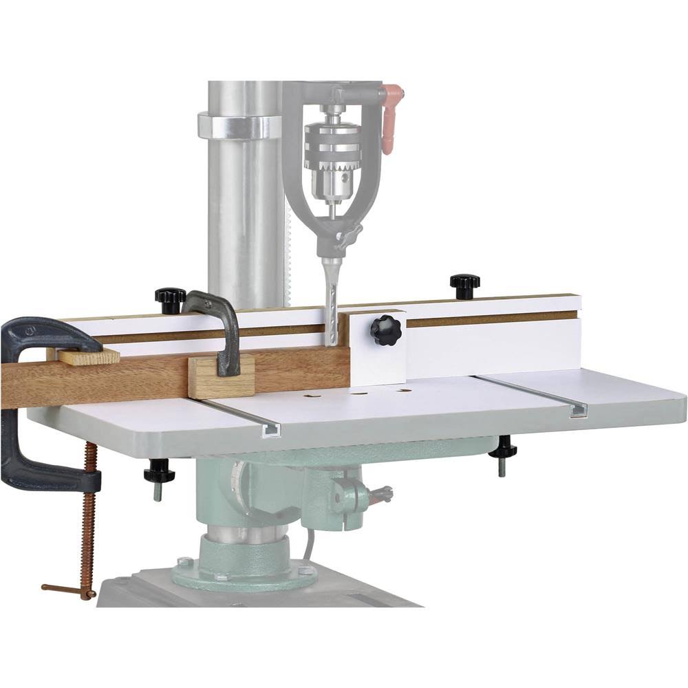 Grizzly Industrial H7827 Drill Press Table with 3x22 Fence
