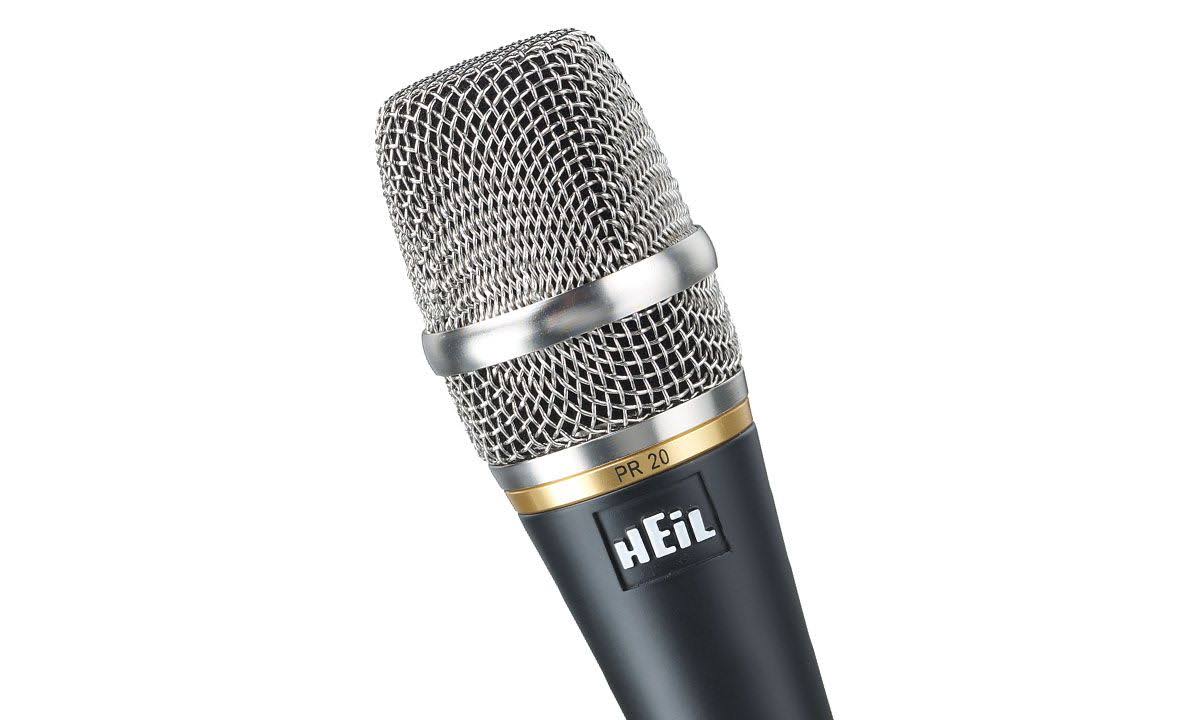 Heil Sound PR 20 Dynamic Cardioid Handheld Microphone