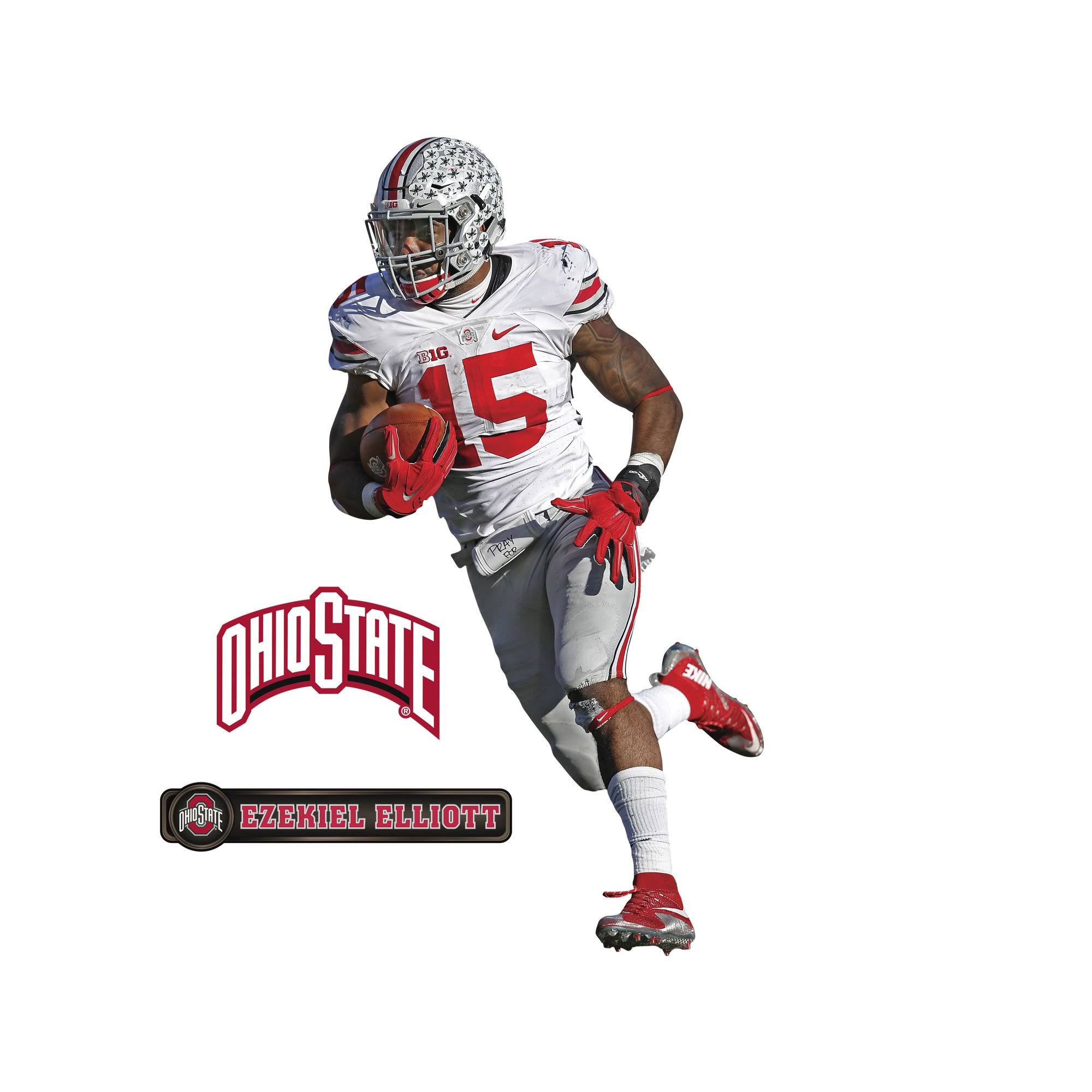 Ohio State Buckeyes Ezekiel Elliot Wall Decal by Fathead