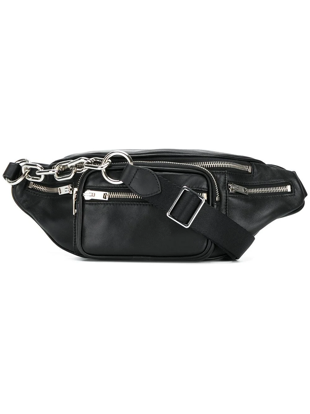 Alexander Wang Black Attica Fanny Pack