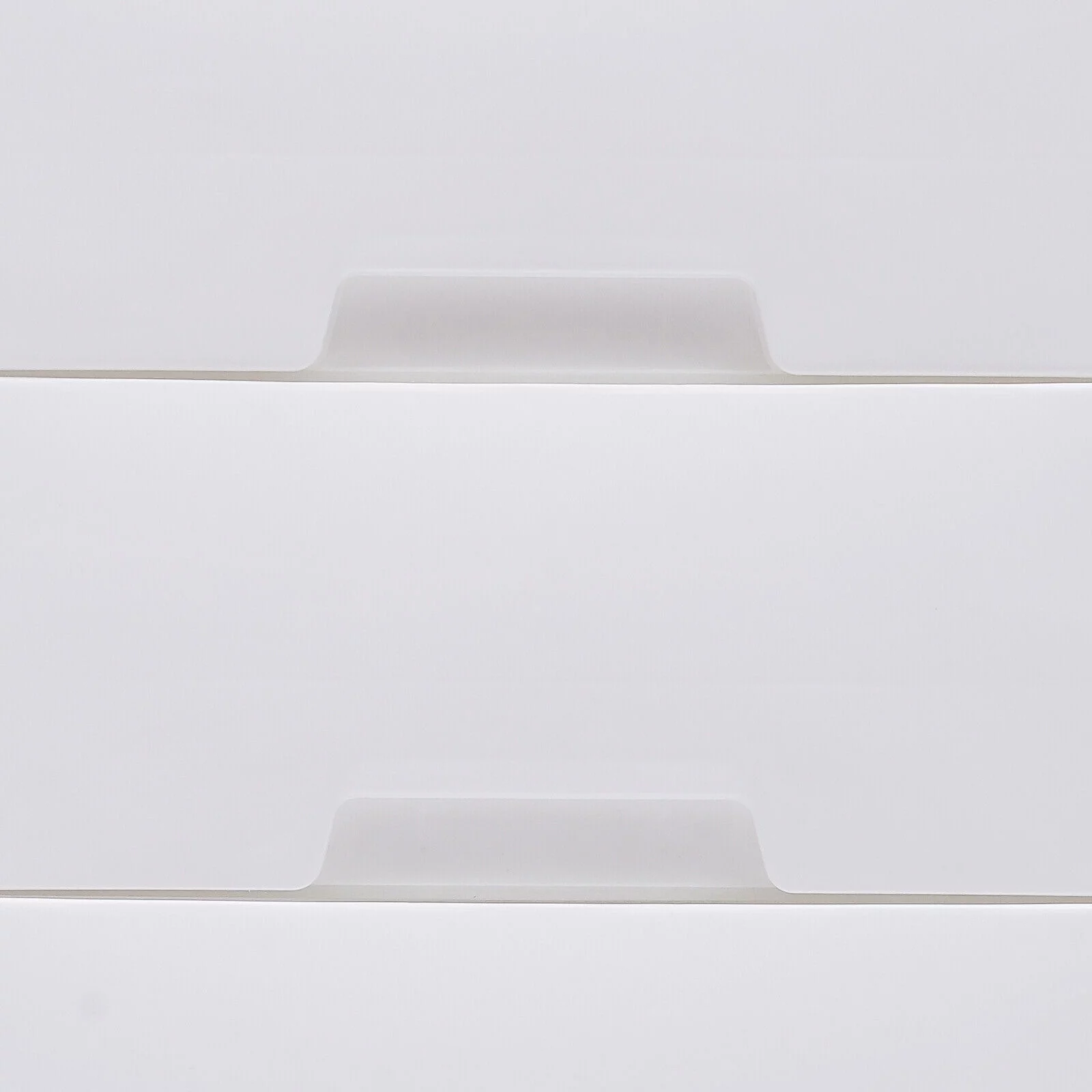 5 Drawers Dresser Chest Drawers Plastic Clothes Storage Bedroom Furniture White