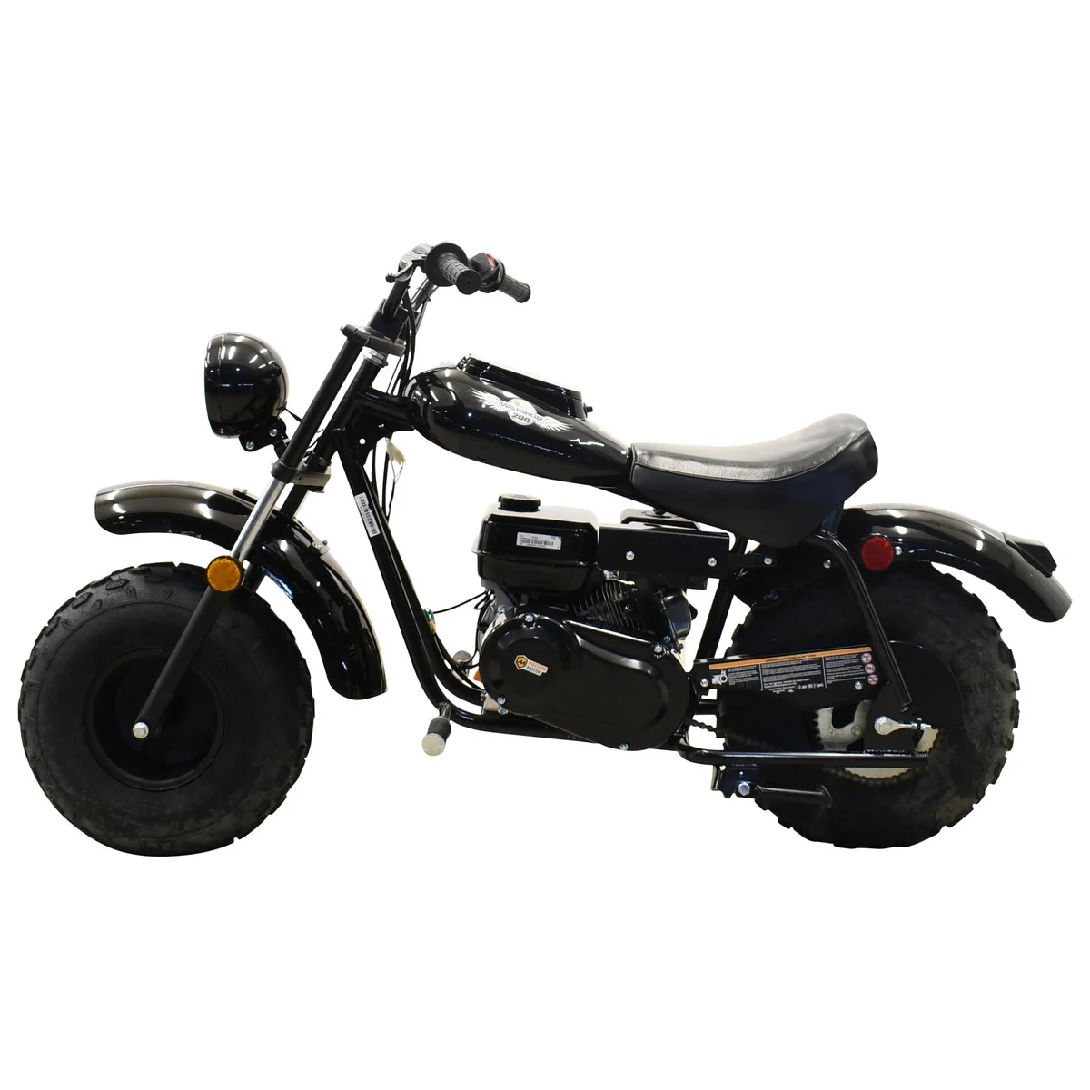 Massimo Mini Bike 200 | 4 Stroke 6.5HP Gas Powered (Motorcycle) (Black) - Radiant Selections