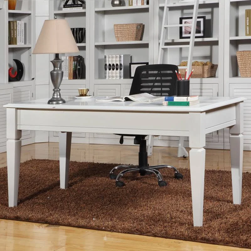 Parker House Boca Writing Desk - Cottage White