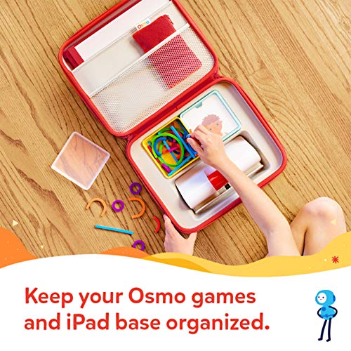 Osmo - Coding Starter Kit for iPad Plus Large Storage Case - 3 Educational Learning Games - Ages 5-10+ - Learn to Code