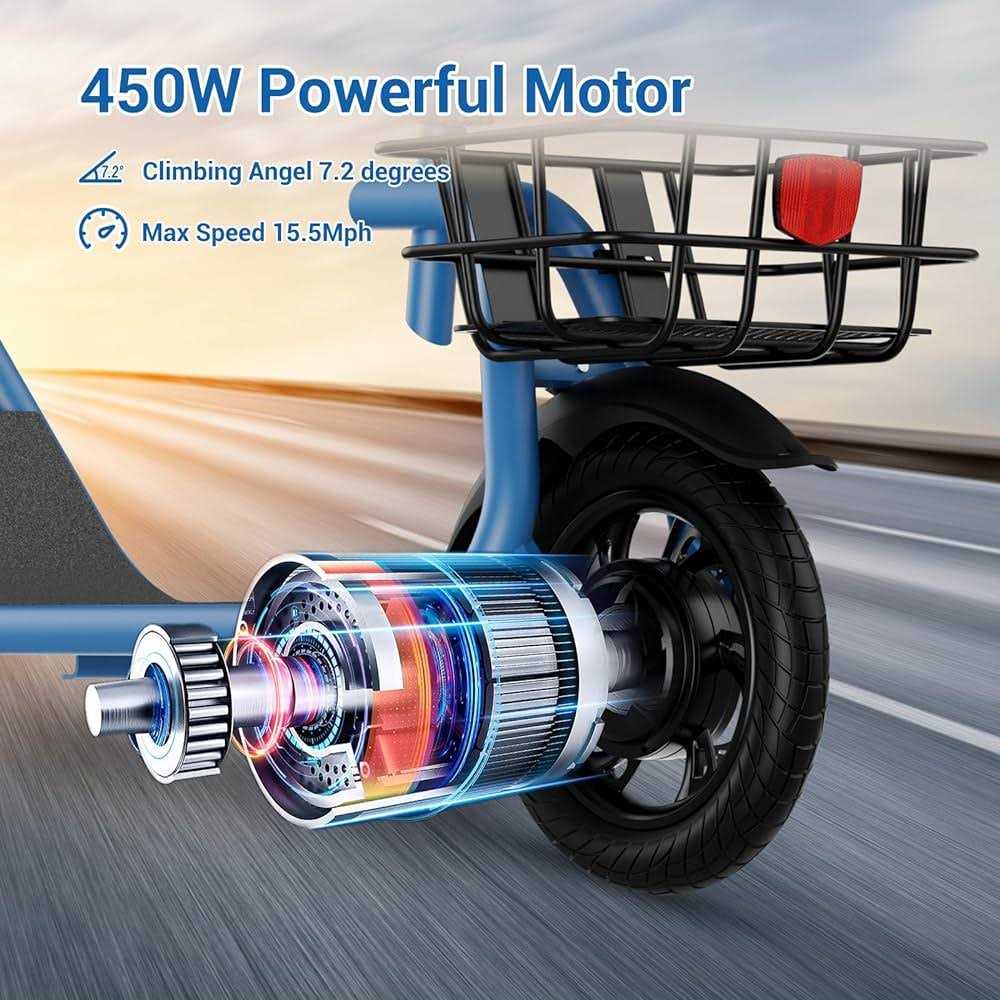 ROXAAN Electric Scooter Adults with Seat 15.5Mph 20Miles Range Foldable Electric Scooter for Adults - Sports Supplies Online Store