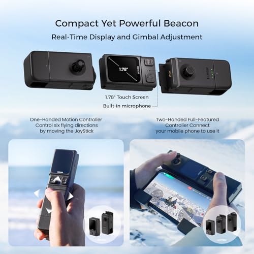 X1 PROMAX 8K Action Flying Camera, Foldable Drone with Camera with 42 KM/H Follow Speed, 10+ Fully Automatic Flight Modes