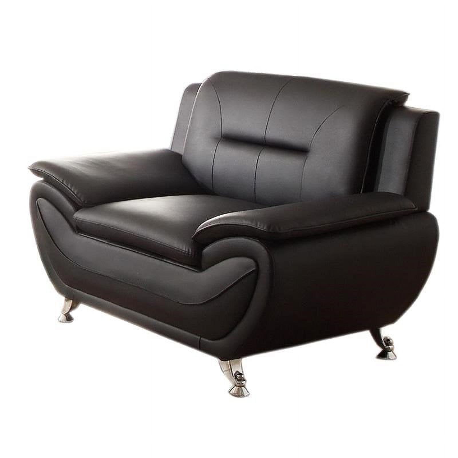 Casta 3 piece living room set-Black