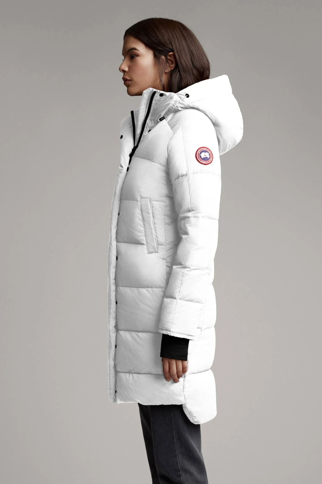 Canada Goose Alliston Coat (Women, Northstar White, L)