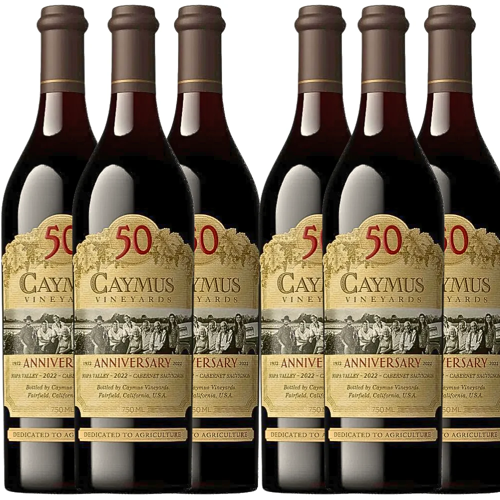 Caymus 50th Anniversary Napa Valley Cabernet Sauvignon 2022 - Nestor Liquor