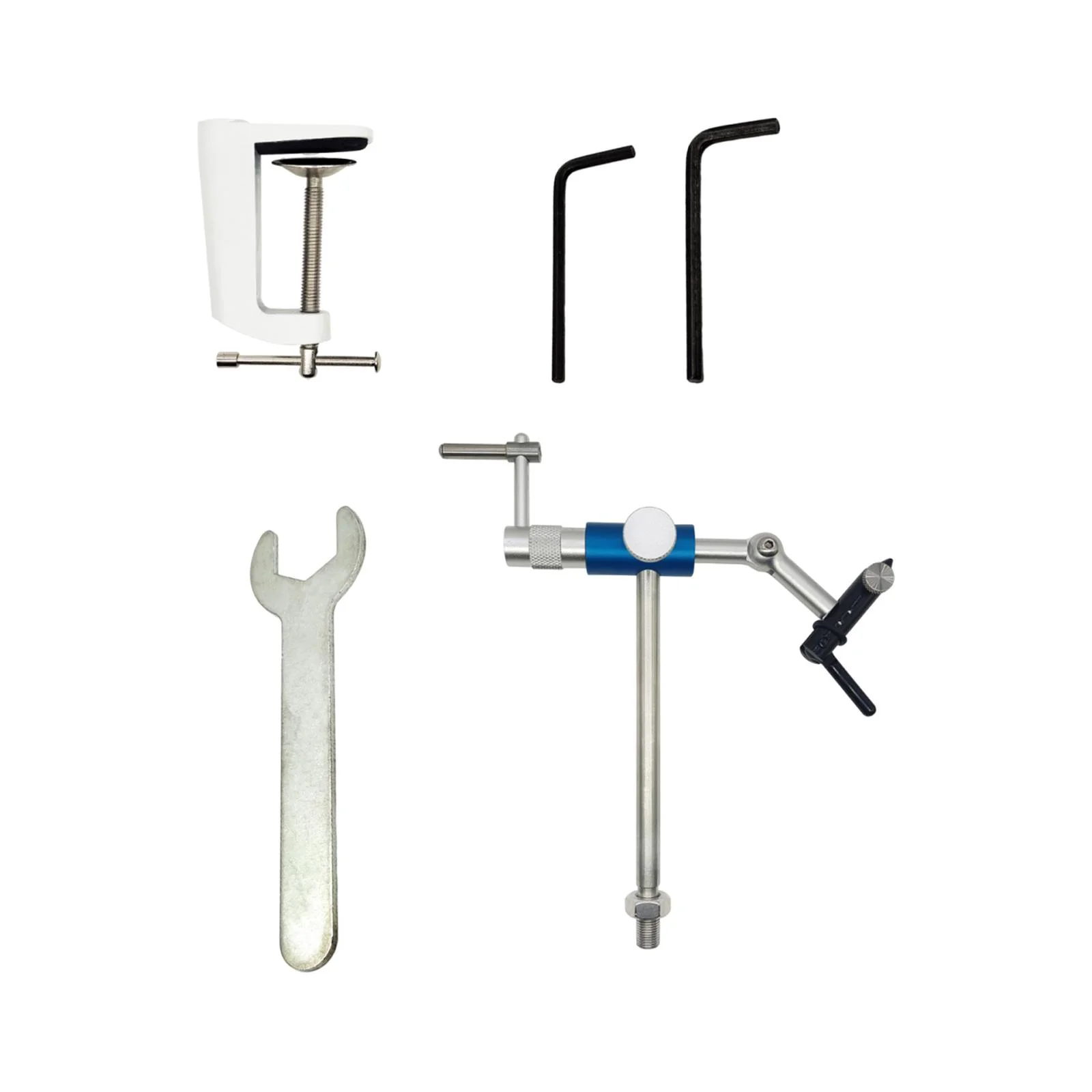 Fly Tying Vise,Rotary Fly Tying Vise Fishing Flies Tying Tool,Fly Gears 360 degree Rotation Multiple Adjustments
