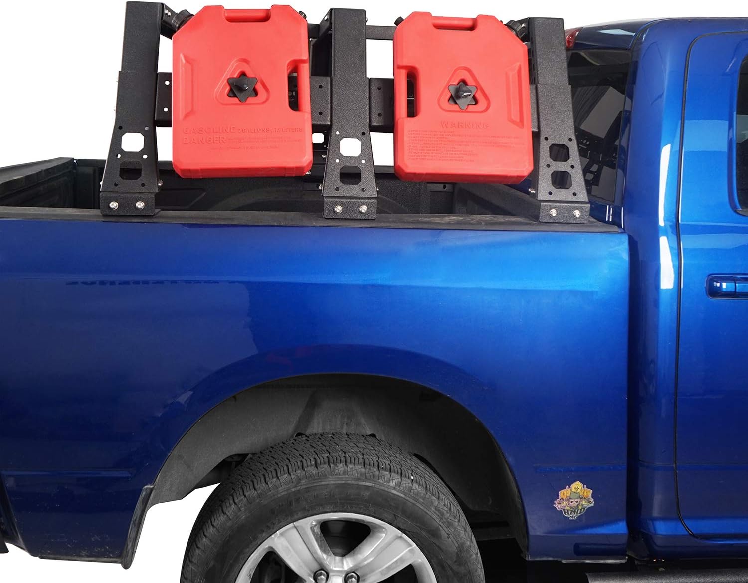 u-Box Ram 1500 Overland Bed Rack MAX 13.8 High Cargo Carrier Truck Storage Compatible with Dodge Ram 1500 Pickup Trucks 2009-2018