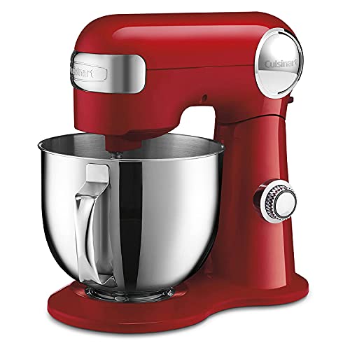 Cuisinart SMD-50BC Precision Pro 5.5-Quart Digital Stand Mixer With 12-Speeds, 3 Preprogrammed Food Prep Settings, Mixing Bowl, Whisk