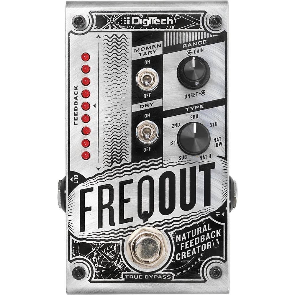 DigiTech FreqOut Natural Feedback Creator Pedal