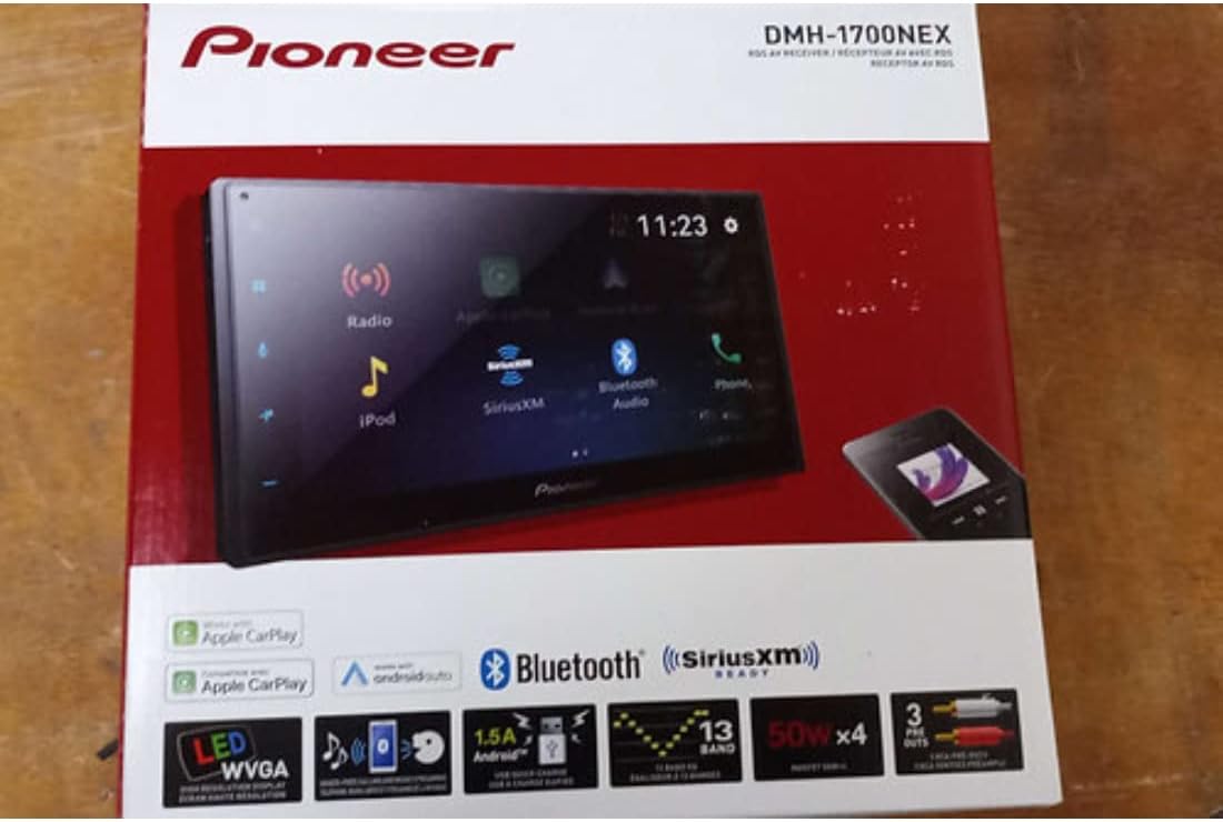 PIONEER CAR DMH1700NEX PIONEER 6.8" MV Touchscreen Bluetooth
