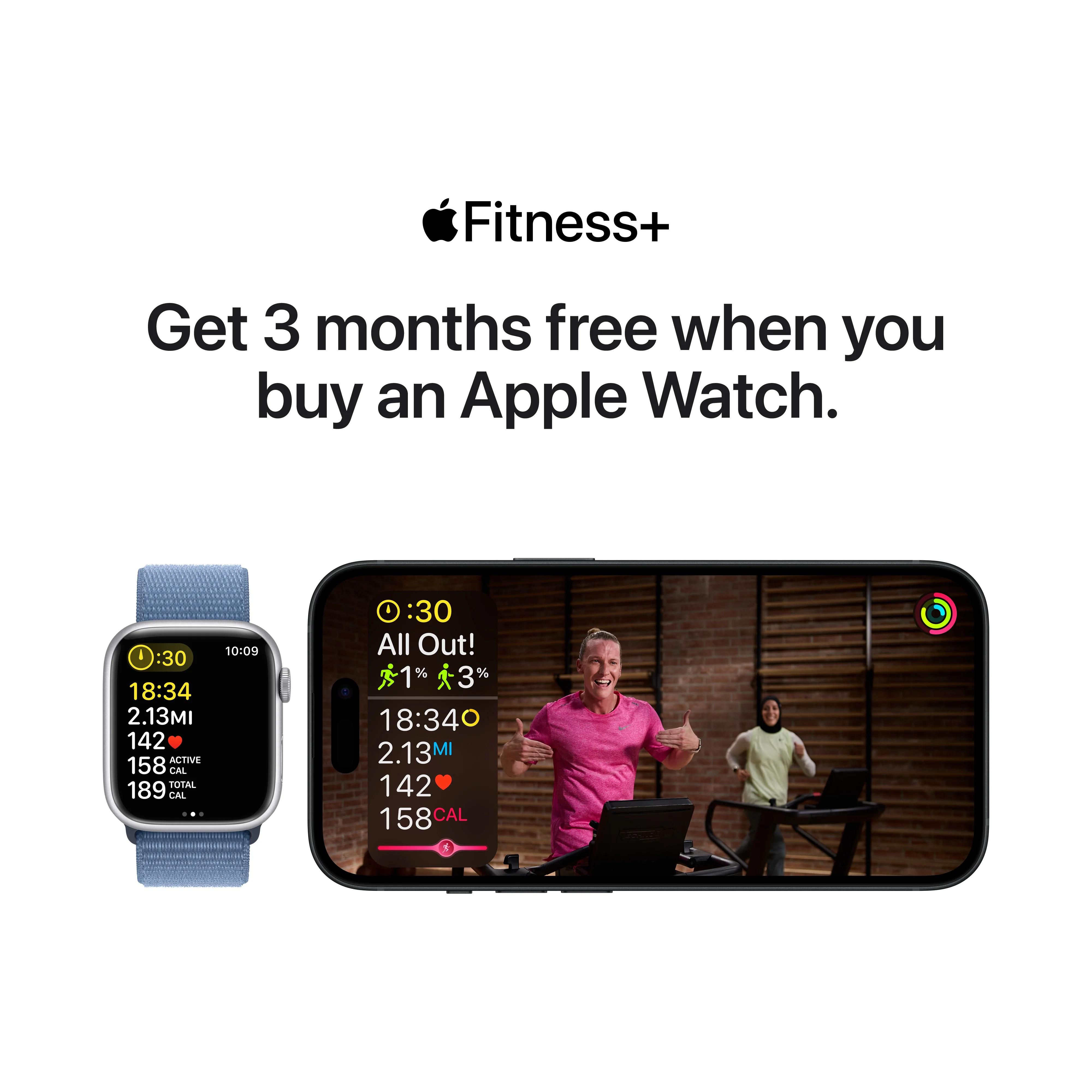 Apple Watch SE (2nd Gen) GPS 40mm Silver Aluminum Case with Storm Blue Sport Band - S/M. Fitness & Sleep Tracker, Crash Detection, Heart Rate Monitor