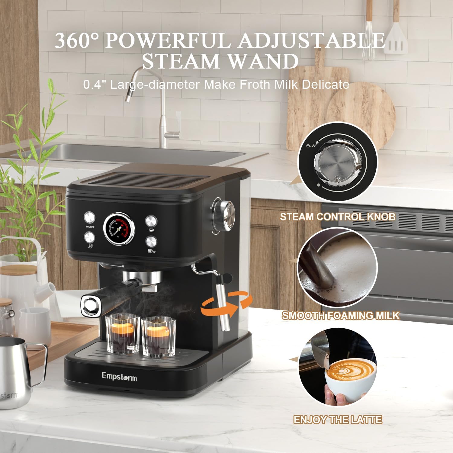 Espresso Machine Latte Coffee Makers 20 Bar