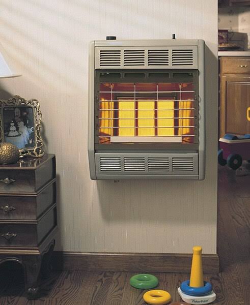 Empire SR18TNAT VF Hydraulic Thermostat Infrared Heater - NG