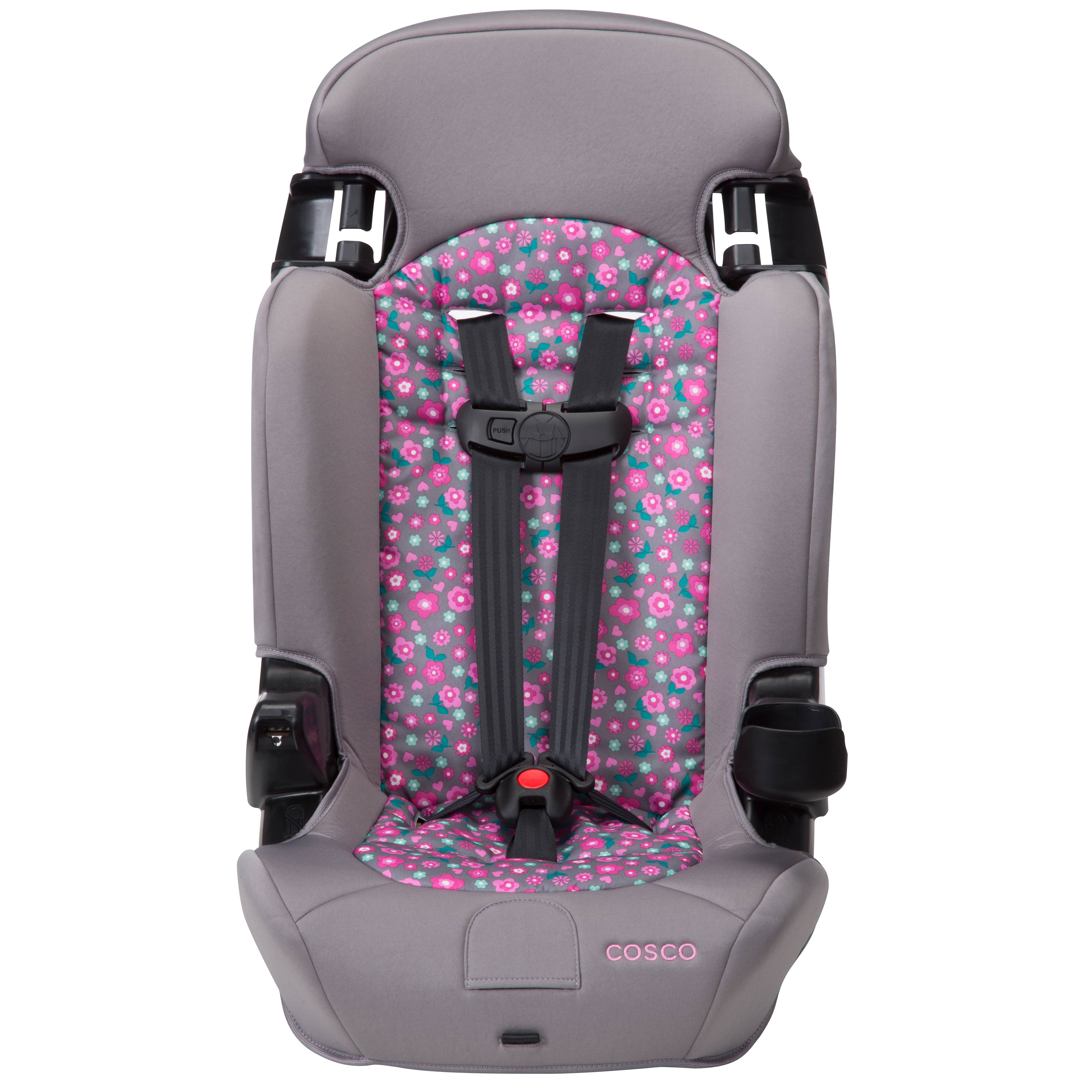 Cosco Finale 2-in-1 Booster Car Seat, Spring Blossom