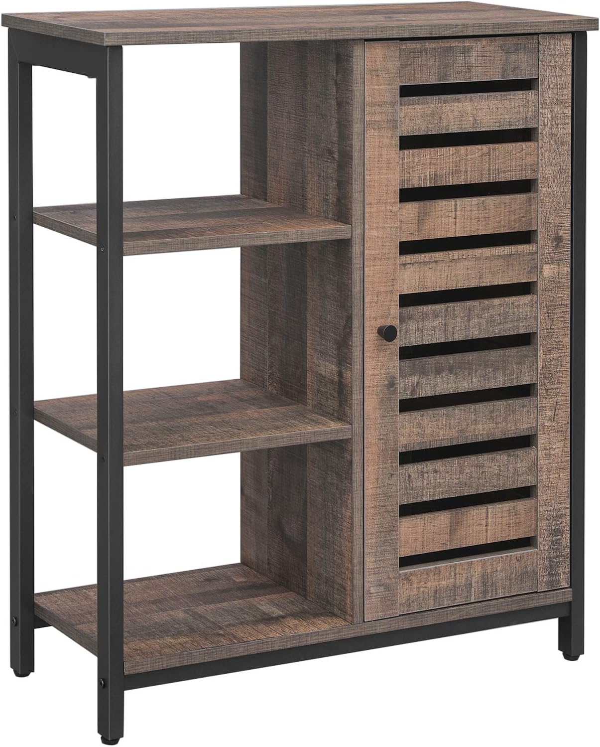 VASAGLE Free Standing Bathroom Drawer and Adjustable Shelf, Kitchen Cupboard, Wooden Entryway Storage Cabinet, 23.6 x 11.8 x 31.5 Inches