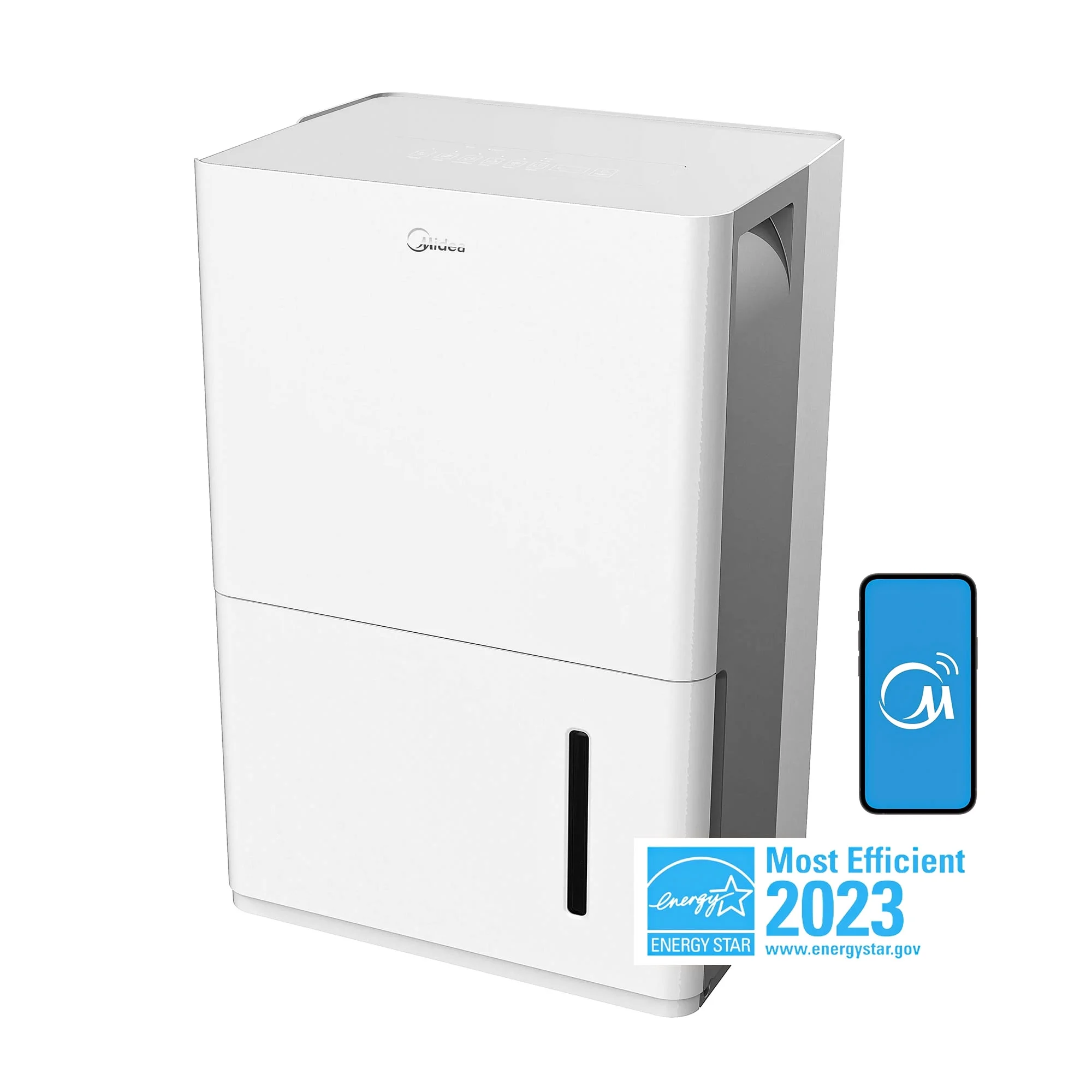 Midea 22 Pint Energy Star Smart Dehumidifier (Certified Refurbished)