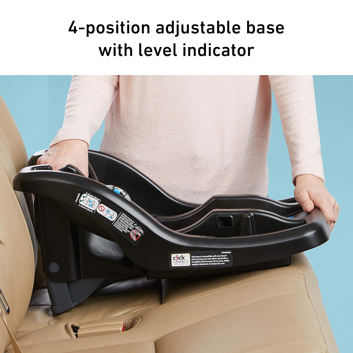 Graco Grows4Me 4-in-1 10-Year Car Seat and SnugRide 35 Lite LX Infant Car Seat Bundle