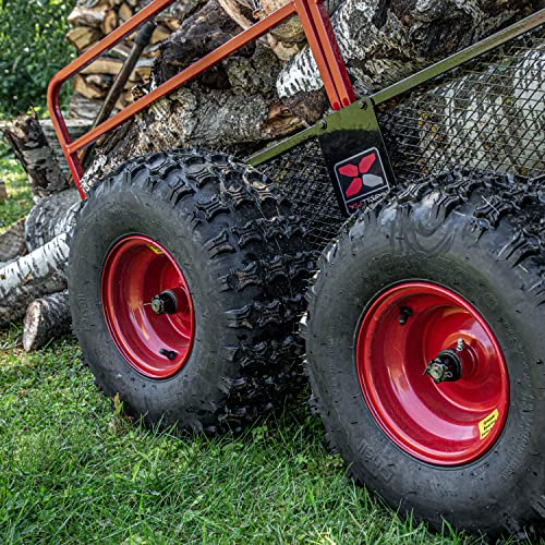 YUTRAX® HC1750 Trailer, Heavy-Duty Trailer, 1750 lb. Load Capacity, Heavy-Duty Steel Construction, Haul 28 Cub Feet, Minimal Assembly