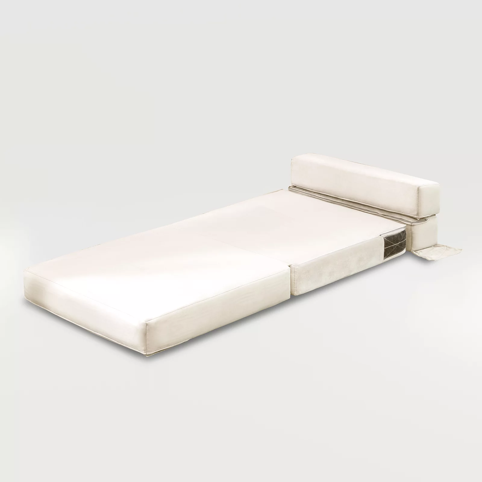 MUZZ Modern Convertible Single Sofa Bed