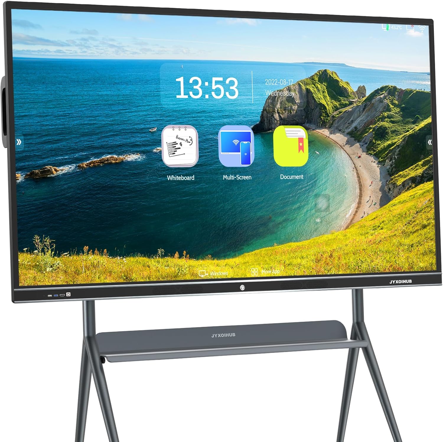 Interactive Whiteboard, 86inch Smart Board with 4K UHD Touch Screen Flat Panel