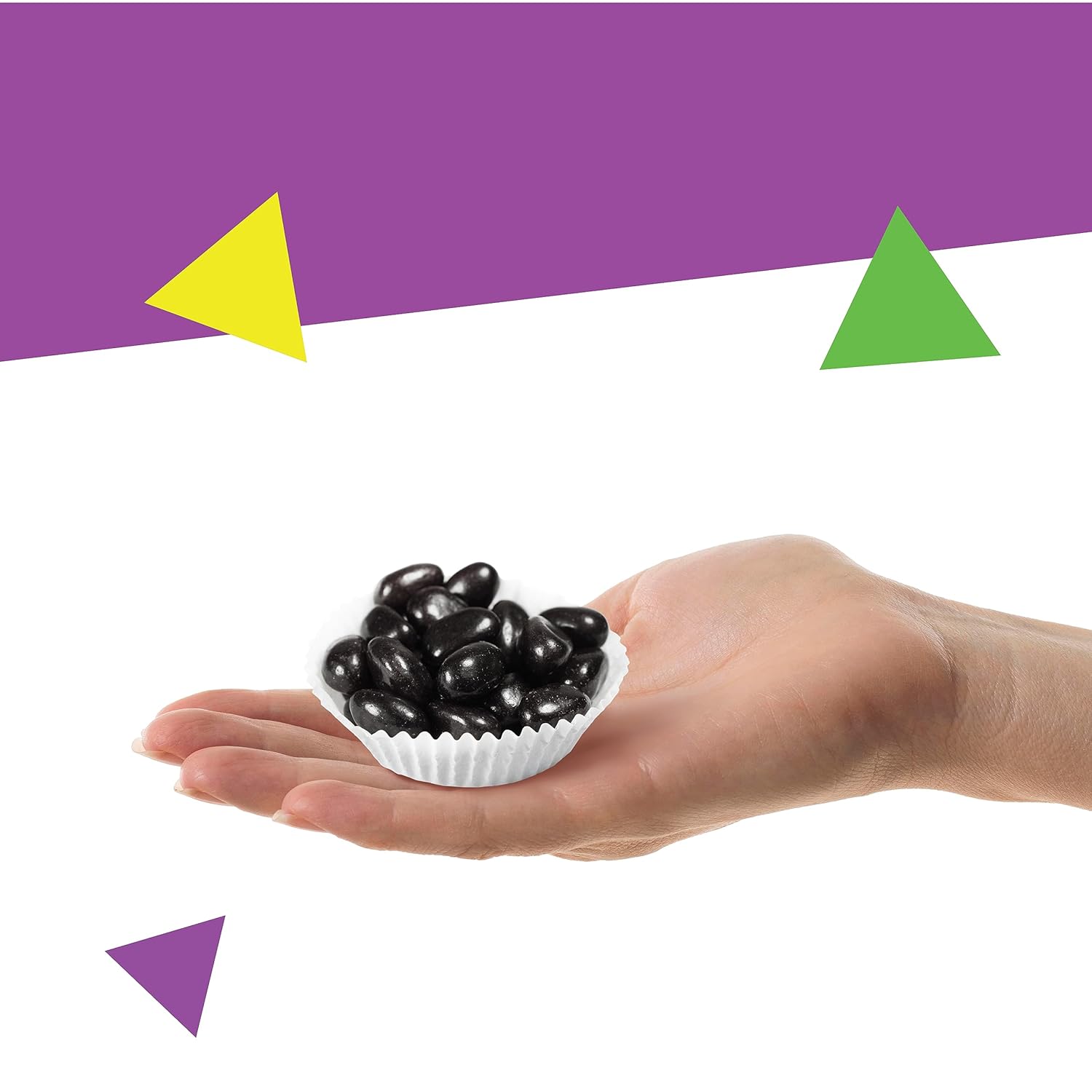 Black Licorice Jelly Beans Old Time Favorite Candy (2 Pound Bag)
