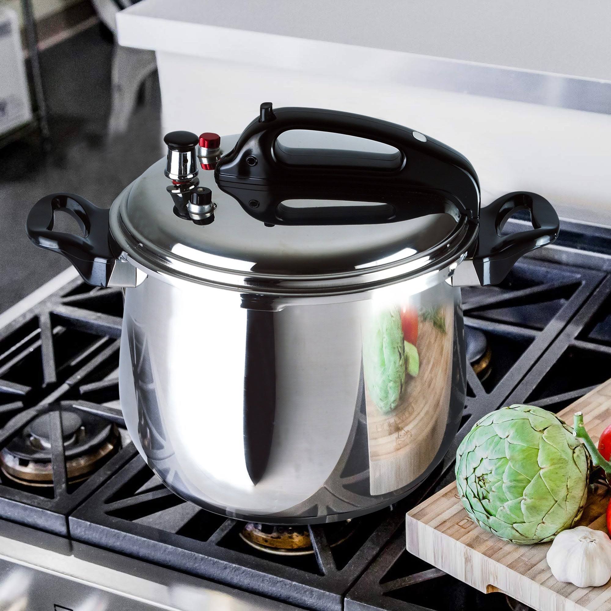 Bene Casa Stainless Steel 9.5 Quart Pressure Cooker