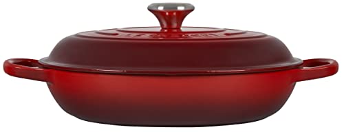Le Creuset Enameled Cast Iron Signature Braiser, 3.5 qt., Marseille