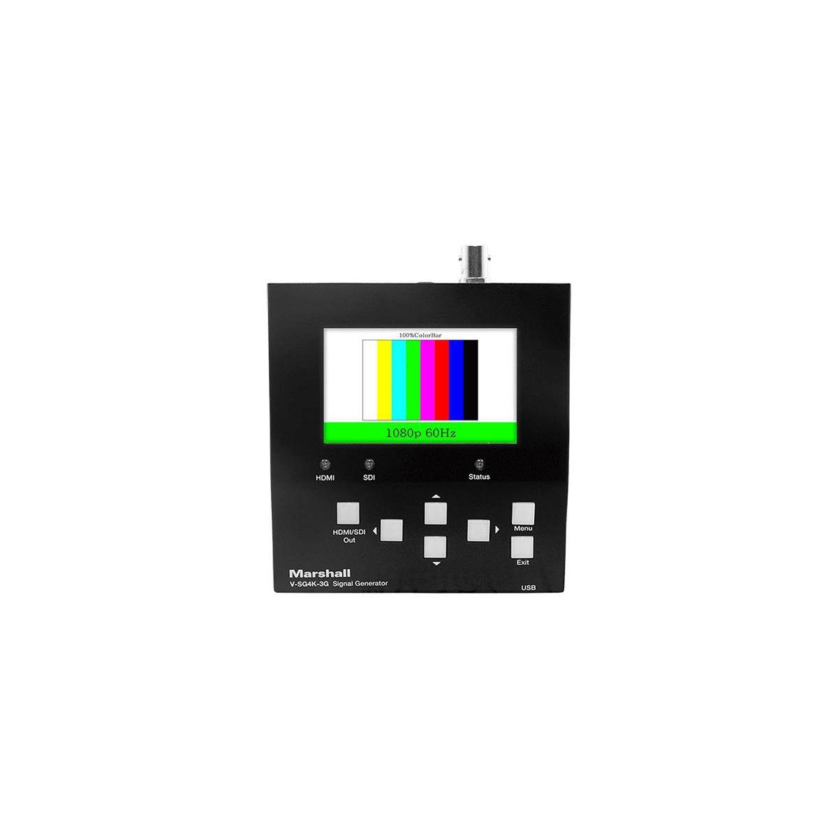 Marshall Electronics V-SG4K-3G UHD 4K u0026 3G HDSDI Broadcast Test Signal Generator
