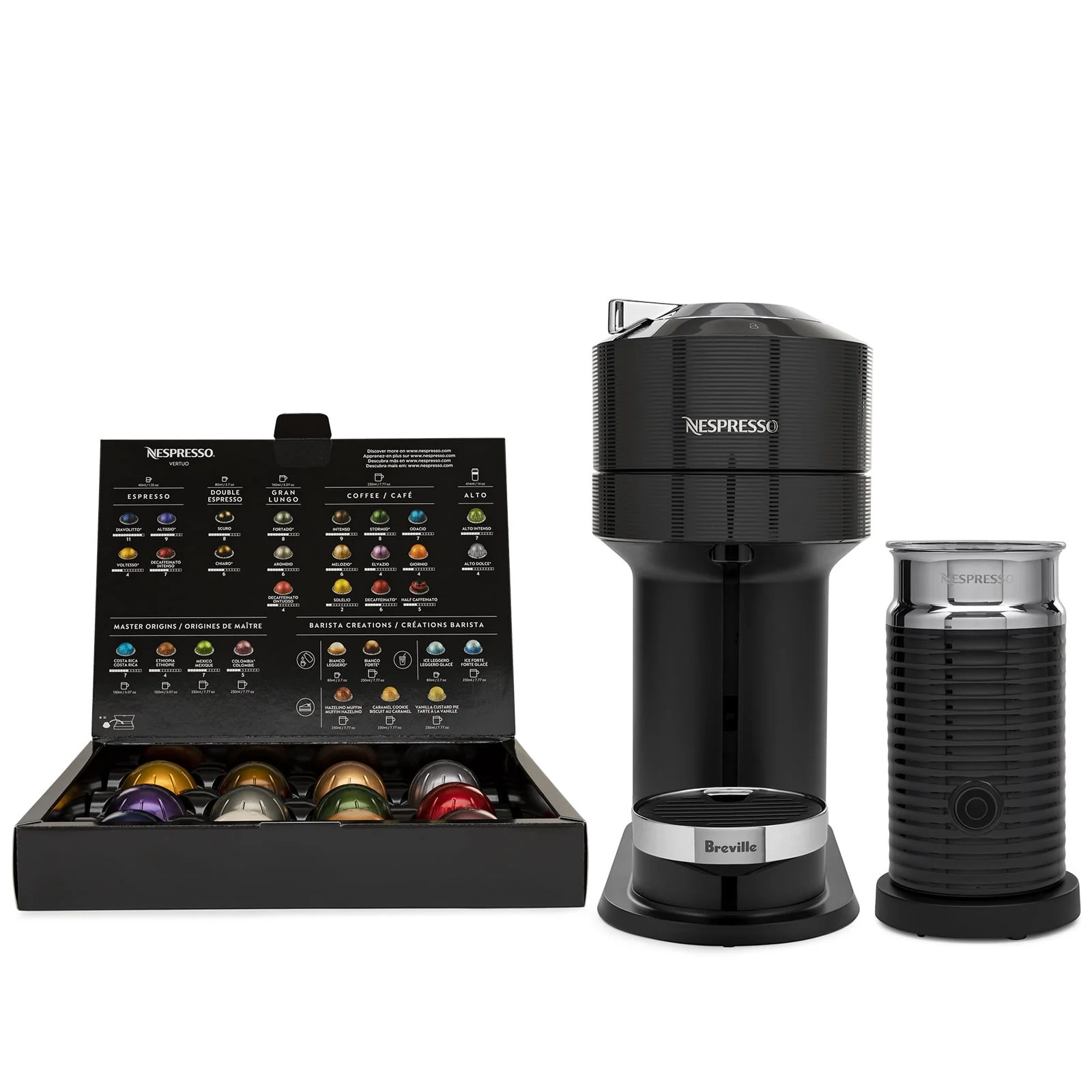 Nespresso Vertuo Next Coffee and Espresso Machine by Breville (Classic Black)