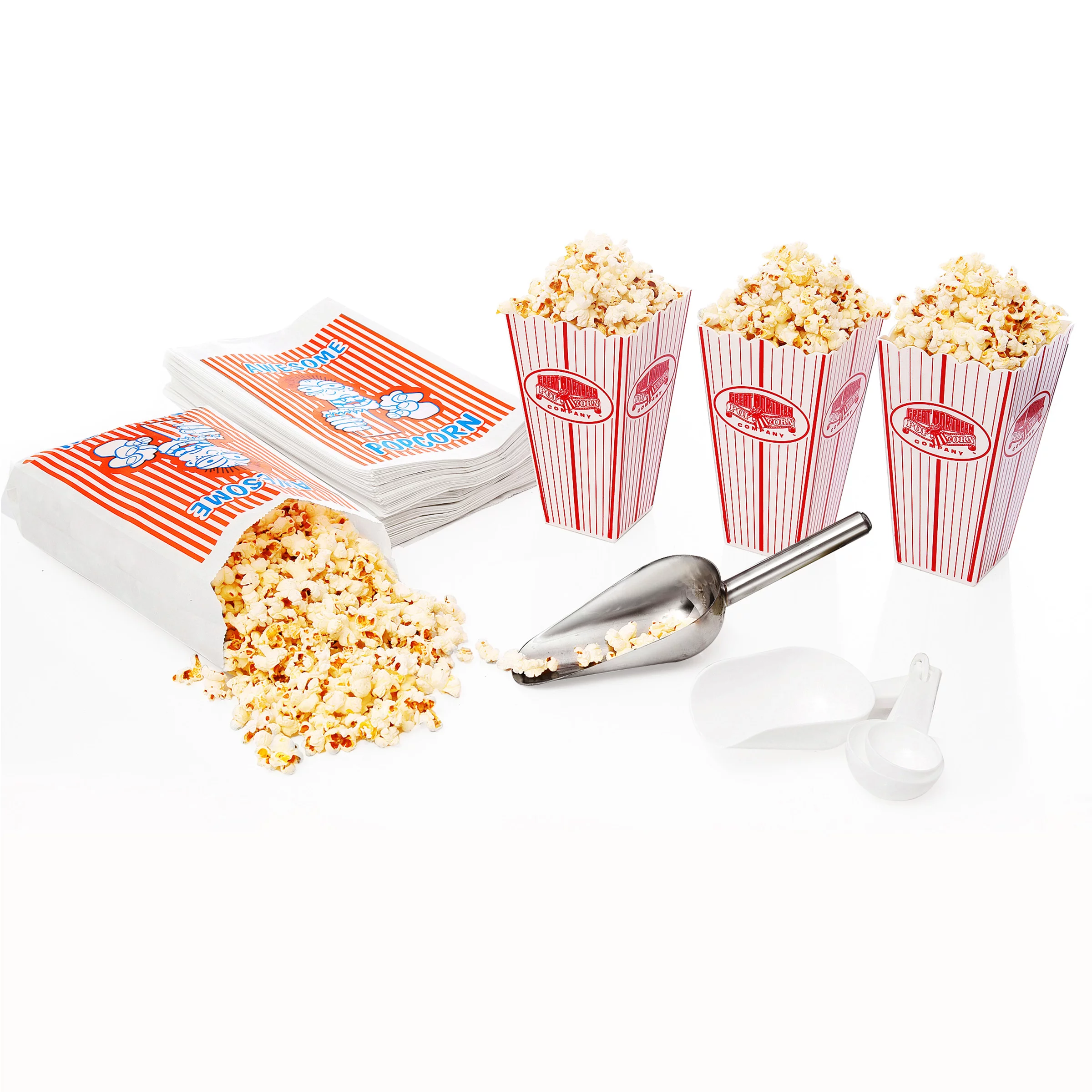 Great Northern Popcorn Black Antique Style 8oz Popcorn Popper Machine with Cart, 8 Ounce