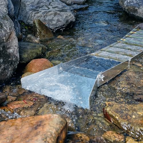 VEVOR Complete Sluice Box Gold Panning Kit, 50" Folding Aluminum Alloy Gold Mining Equipment, 23 PCS Gold Prospecting Kit with Gold Pan