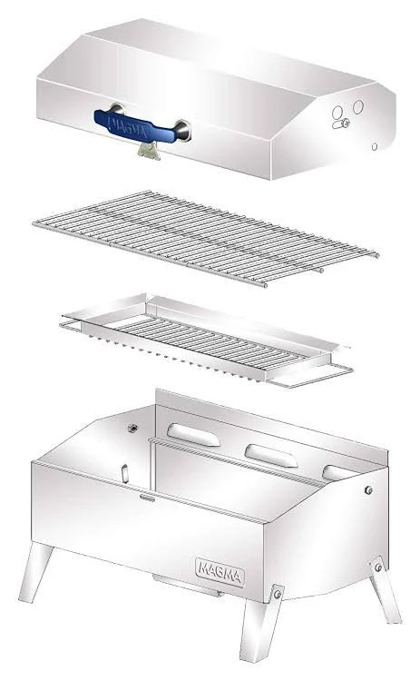 Magma Adventurer Series Cabo Charcoal Grill