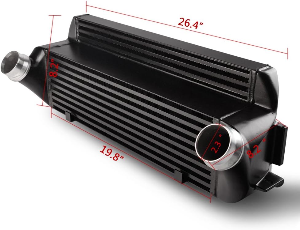 G-PLUS Bolt On Front Mount Performance Intercooler Kit Replacement For BMW 1 Series F20 116i / 2 Series F22 F23 / 3 Series F30 F31 / 4 Series F32 F33
