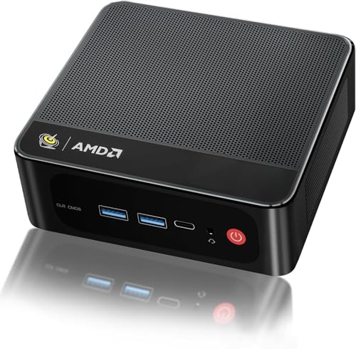Beelink SER5 Mini PC,AMD Ryzen 5 5500U(6C/12T,up to 4.0 GHz),Mini Computer 16GB DDR4 RAM 500GB M.2 2280 SSD Graphics 7core 1800MHz