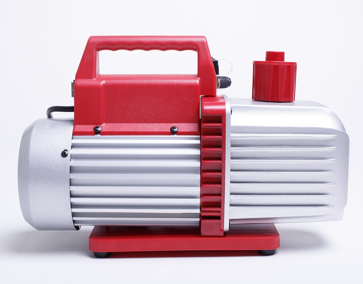 Kozyvacu 8CFM Two-Stage Rotary Vane Professional Vacuum Pump (25 Micron, 3/4HP) for HVAC/Auto AC Refrigerant Recharging, Degassing Wine or epoxy