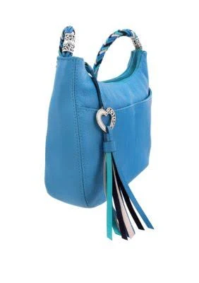 Brighton Bali Blue Baby Barbados Hobo Crossbody